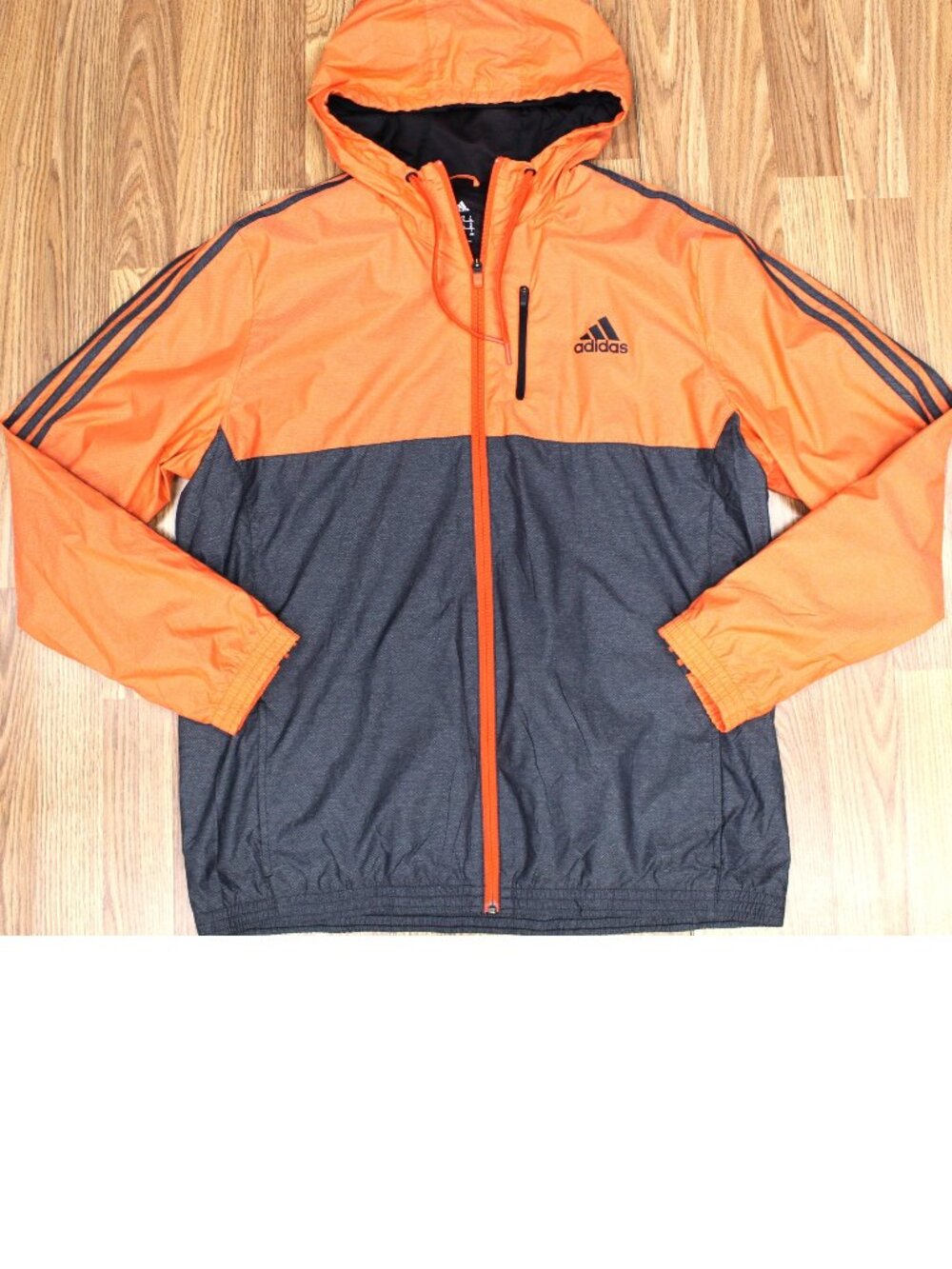 ADIDAS WINDBREAKER JACKET POLYESTER MESH LINED Sz X-LARGE, XL
